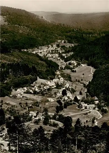 AK / Ansichtskarte  Bad_Herrenalb Panorama Blick vom oberen Gaistal Schwarzwald