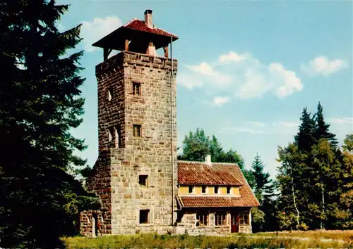 AK / Ansichtskarte  Loffenau_Bad_Herrenalb Hoehengasthaus Teufelsmuehle Aussichtsturm Jugendwanderheim