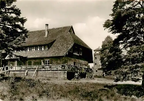 AK / Ansichtskarte  Loffenau_Bad_Herrenalb Hoehengasthaus Teufelsmuehle