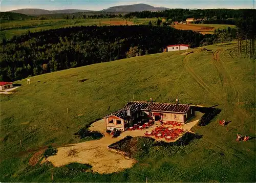 AK / Ansichtskarte 73947151 St_Andreasberg_Harz Berggasthaus Matthias-Baude Blick zum Brocken und Wurmberg