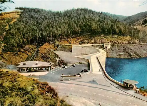 AK / Ansichtskarte  Herzberg_Harz Hotel Restaurant Zum Postillion Okertalsperre