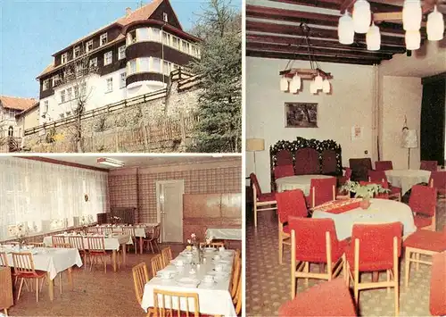 AK / Ansichtskarte  Altenbrak_Harz Diakonissen Genesungsheim des Diakonissenhauses Teltow Wohnzimmer Esszimmer