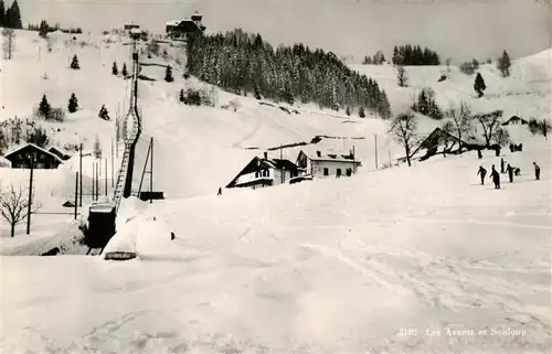 AK / Ansichtskarte  Zahnradbahn_Rack_Railway-- Les Avants et Sonloup