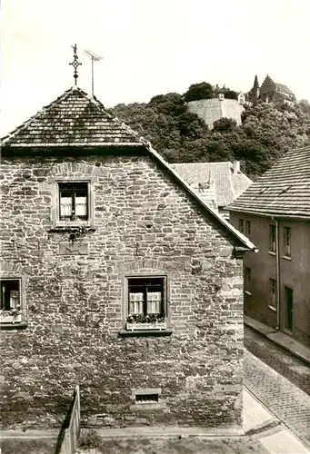 AK / Ansichtskarte  Mansfeld__Suedharz Lutherhaus Museum Schlossblick