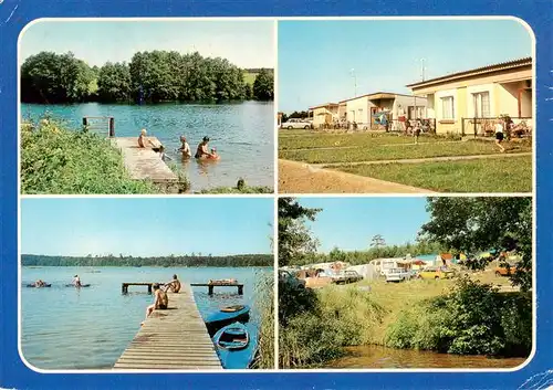 AK / Ansichtskarte 73947323 Wustrow_Wesenberg Am Wolkowsee Bungalow Siedlung Am Raetzsee Am Gobenowsee