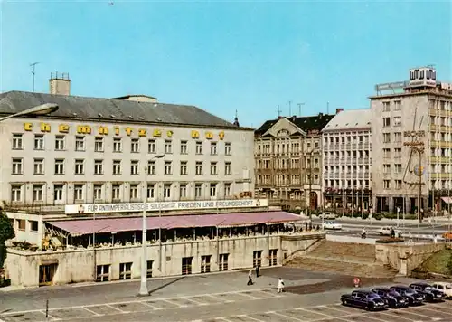 AK / Ansichtskarte  Karl-Marx-Stadt Interhotel Chemnitzer Hof 