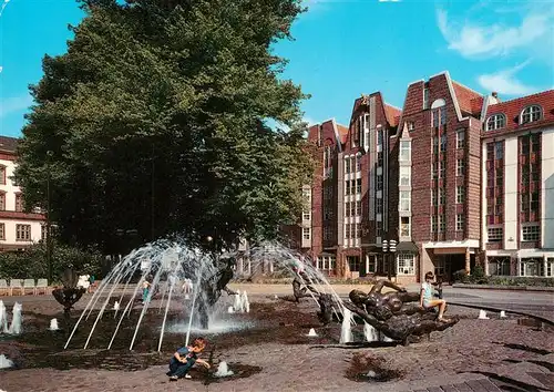 AK / Ansichtskarte  Rostock Universitaetsplatz