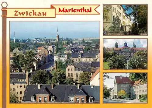 AK / Ansichtskarte 73947415 Marienthal__Zwickau Panorama Paracelsusklinik Staedt Klinikum Goethestrasse