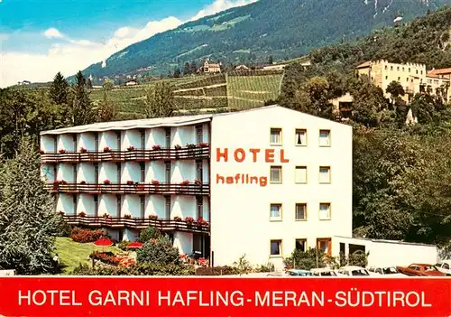 AK / Ansichtskarte 73947433 Meran_Merano_IT Hotel Garni Hafling