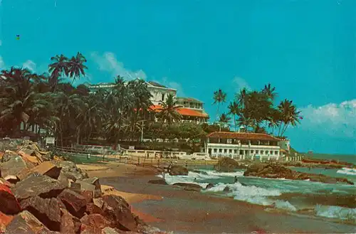 AK / Ansichtskarte 73947480 Ceylon__Sri_Lanka Mount Lavinia Hotel and Beach