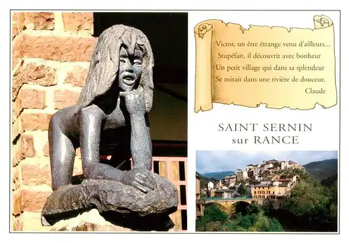 AK / Ansichtskarte  Saint-Sernin-sur-Rance Victor lenfant sauvage de l'Aveyron