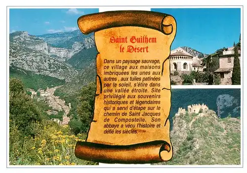 AK / Ansichtskarte  Saint-Guilhem-le-Desert Pays du bout du monde dans les Gorges de l'Herault