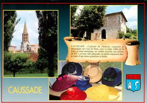 AK / Ansichtskarte  Caussade Leglise Les Recollets Chapeaux de Caussade 