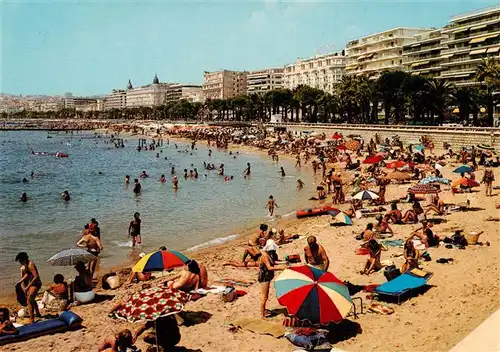AK / Ansichtskarte  Cannes_06 La Croisette et ses plages