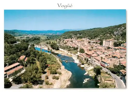 AK / Ansichtskarte  Vogue_07_Ardeche Panorama Cité en bordure de l'Ardeche