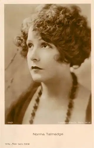 AK / Ansichtskarte  Foto_Ross_Nr. 729/1 Norma Talmadge