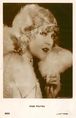 AK / Ansichtskarte  Foto_Metro-Goldwyn-Film_Nr. 393 Iris Mae Murray