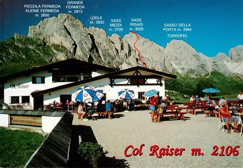 AK / Ansichtskarte 73947787 Groeden__St_Ulrich-Groeden_Suedtirol_IT Rifugio Col Raiser