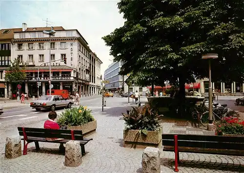 AK / Ansichtskarte  Loerrach Alter Marktplatz