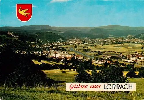 AK / Ansichtskarte  Loerrach Panorama