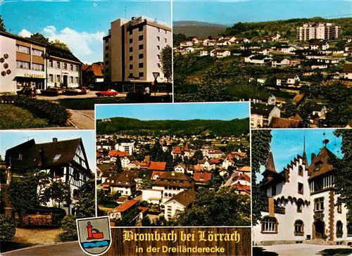 AK / Ansichtskarte  Brombach_Loerrach Orts und Teilansichten