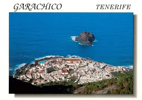 AK / Ansichtskarte  Garachico_Canarias_ES Blick auf die Stadt Kueste Insel