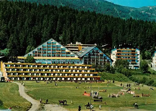 AK / Ansichtskarte  Crans-sur-Sierre_VS Concours hippique annuel de l'Hôtel de L'Etrier