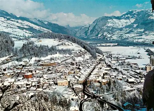 AK / Ansichtskarte  Thusis_GR Winterpanorama Alpen