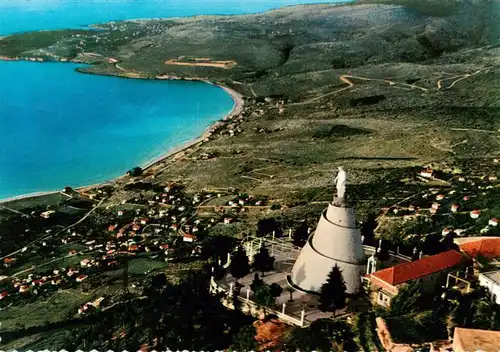 AK / Ansichtskarte  Harissa Notre Dame du Liban Kuestenpanorama