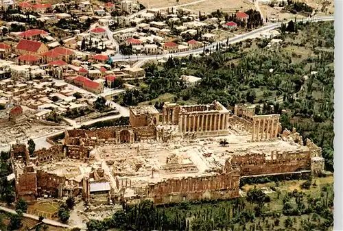 AK / Ansichtskarte  Baalbeck_Baalbek_Lebanon Ansicht mit Ruinen