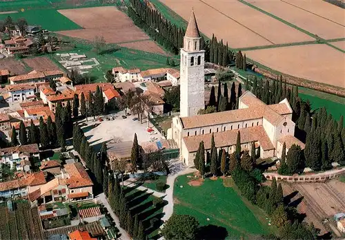 AK / Ansichtskarte  Aquileia_Aquileja_IT Basilica veduta aerea