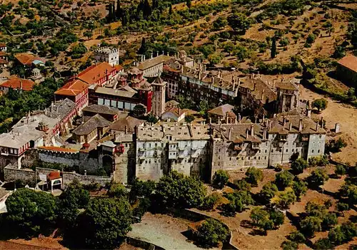 AK / Ansichtskarte  Athos_Mount_Greece Kloster Vatopede