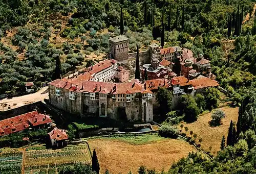 AK / Ansichtskarte  Athos_Mount_Greece Kloster Hilandari