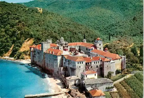 AK / Ansichtskarte  Athos_Mount_Greece Kloster Esfygmenos