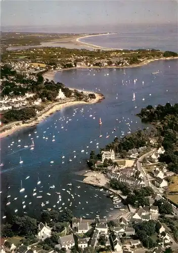 AK / Ansichtskarte  Benodet_29_Finistere L'anse de Sainte Marine et l'embouchure de l'Odet vue aérienne