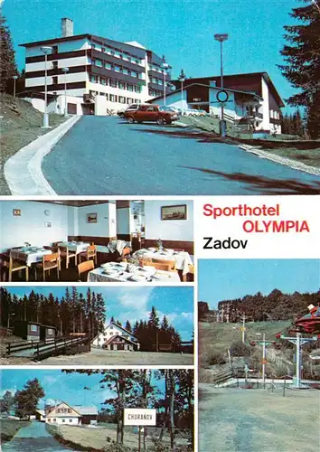 AK / Ansichtskarte 73947916 Zadov_Stachy_CZ Sporthotel Olympia