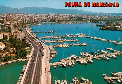 AK / Ansichtskarte 73947933 Palma_de_Mallorca_ES Hafen