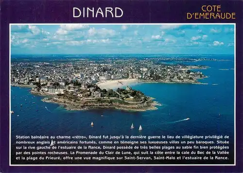 AK / Ansichtskarte  Dinard_35 Panorama Cote d'Emeraude vue aérienne