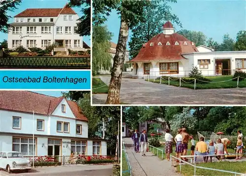 AK / Ansichtskarte 73948023 Boltenhagen_Ostseebad Zentrag Ferienheim Pavillon Bar Kurverwaltung Minigolfanlage