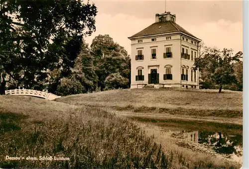 AK / Ansichtskarte  Dessau-Rosslau Schloss Luisium