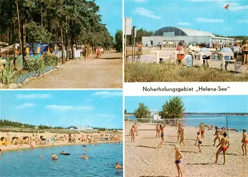 AK / Ansichtskarte  Frankfurt_Oder Naherholungsgebiet Helene See Strandpartien