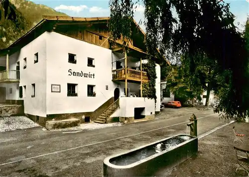 AK / Ansichtskarte  St_Leonhard__San_Leonardo_Passeier_IT Gasthof Sandwirt im Passeier Geburtshaus und Wohnhaus von Andreas Hofer