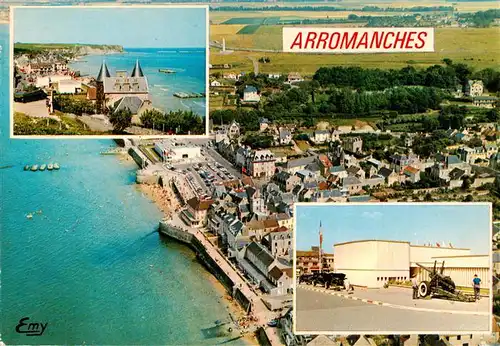 AK / Ansichtskarte  Arromanches-les-Bains_14_Calvados Vue générale et aérienne