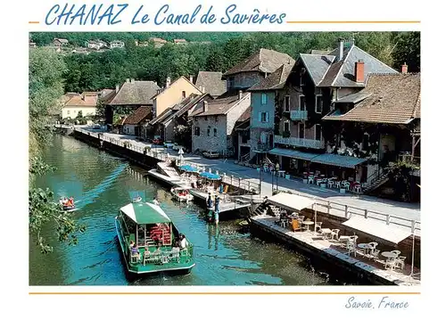 AK / Ansichtskarte  Chanaz Canal de Savières