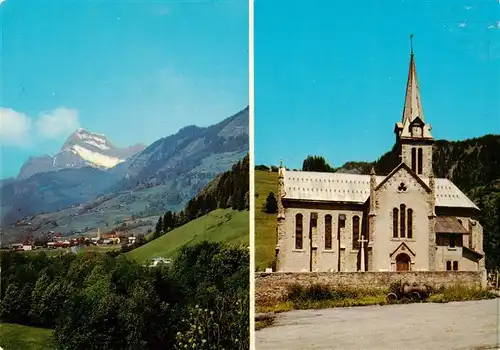 AK / Ansichtskarte  Praz-sur-Arly Vue générale et l'église