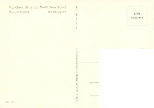 AK / Ansichtskarte  Haus_der_Deutschen_Kunst_Verlag_HDK_Nr. 563 Die Erbluehende M. Alfred Brumme