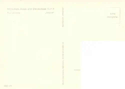 AK / Ansichtskarte  Haus_der_Deutschen_Kunst_Verlag_HDK_Nr. 544 Najade Paul Scheurle