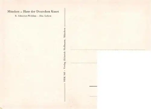 AK / Ansichtskarte  Haus_der_Deutschen_Kunst_Verlag_HDK_Nr. 168 Das Leben R. Schuster-Woldan