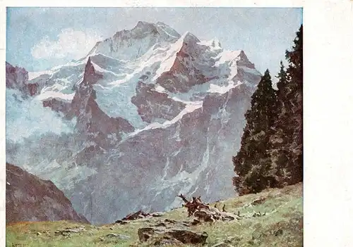 AK / Ansichtskarte  Haus_der_Deutschen_Kunst_Verlag_HDK_Nr. 255 Berner Oberland Edward Harrison Compton