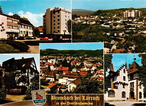 AK / Ansichtskarte  Brombach_Loerrach Orts und Teilansichten